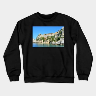 A View of Corfu Town, Greece Crewneck Sweatshirt